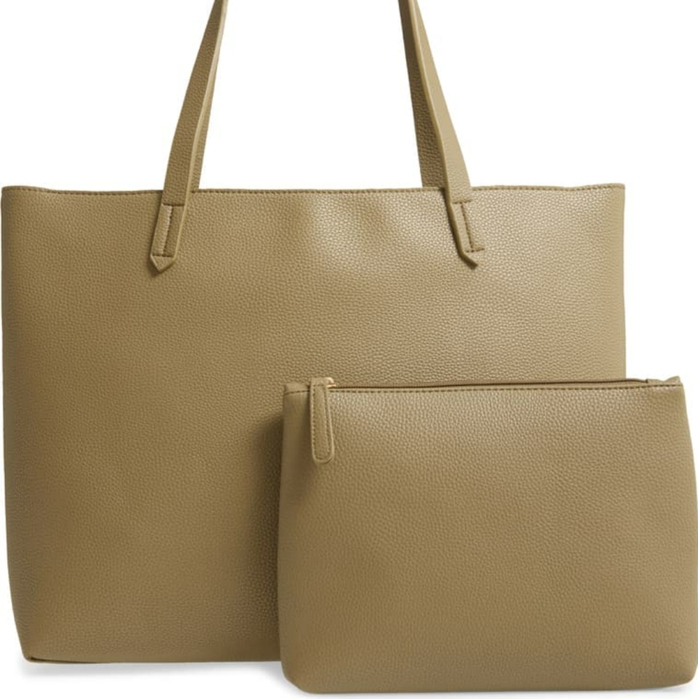 COPY - Faux Leather Classic Tote NWOT